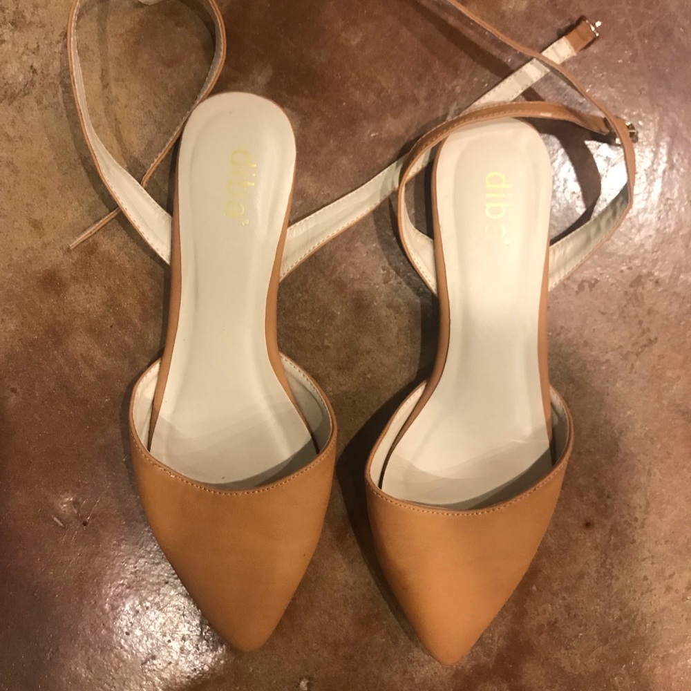 Diba strapped flats